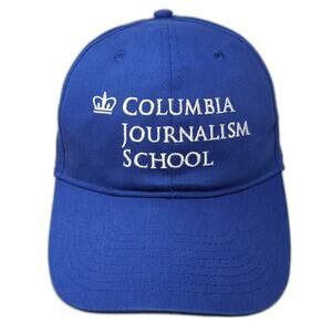 Hit Columbia Journalism School Blue OSFM Baseball Cap Hat Crown Career Office